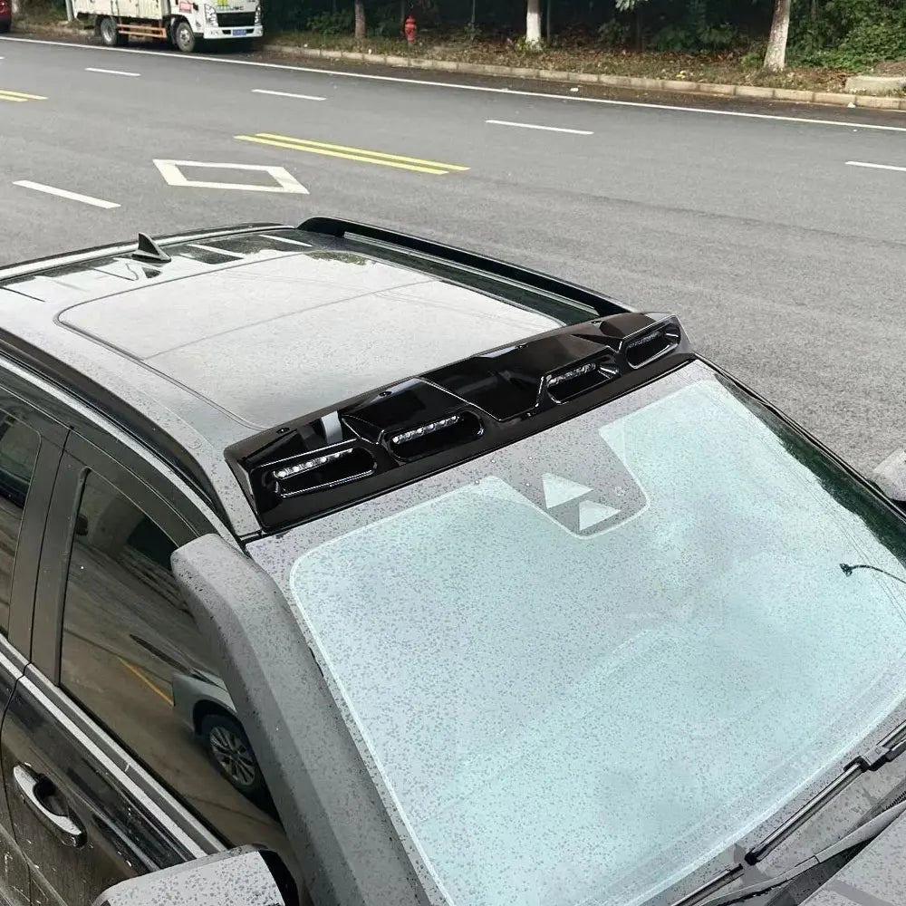 Top Light For Ford Ranger T9 2023 2024 LED Roof Spoiler Lights High Brightness Spotlight Waterproof Front Daytime Running Lamp