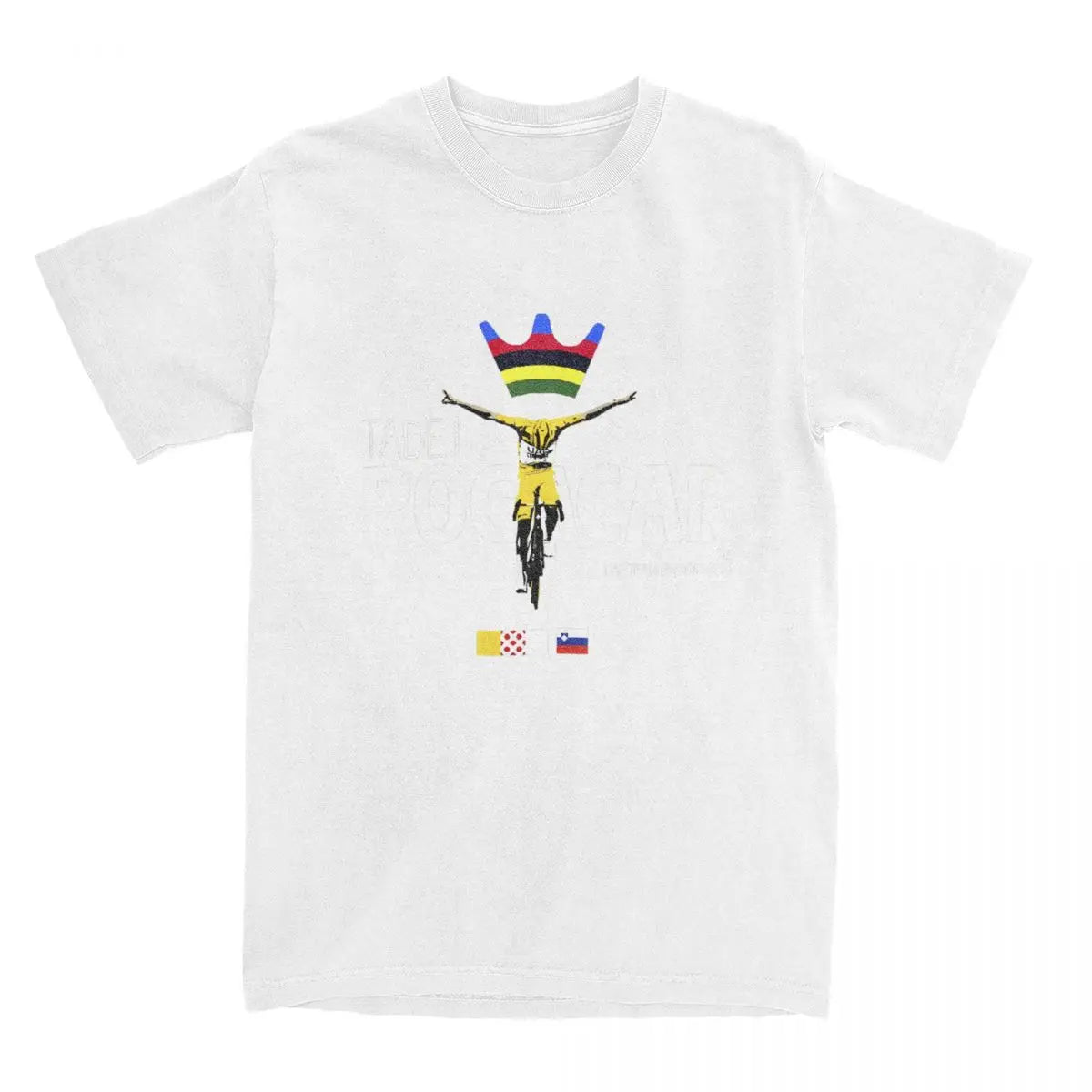 Men's Tadej Pogacar Cycling Pogi Team T-Shirts Cotton Clothing 2025 Summer Tour-De France Women Short Sleeves O-Neck Tshirt Tops