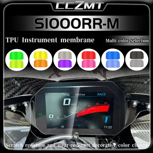 For BMW S1000RR-M S1000RR M s1000rr m 2023 Headlights Taillights Instrument Film Protection Film Modification Accessories