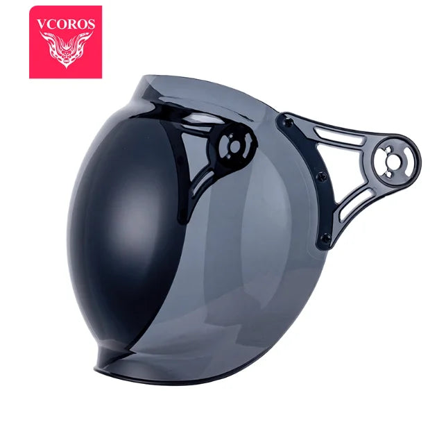 VCOROS Carbon fiber Retro Motorcycle Helmet Half Open face helmet fiberglass Cascos para motos DOT Certification