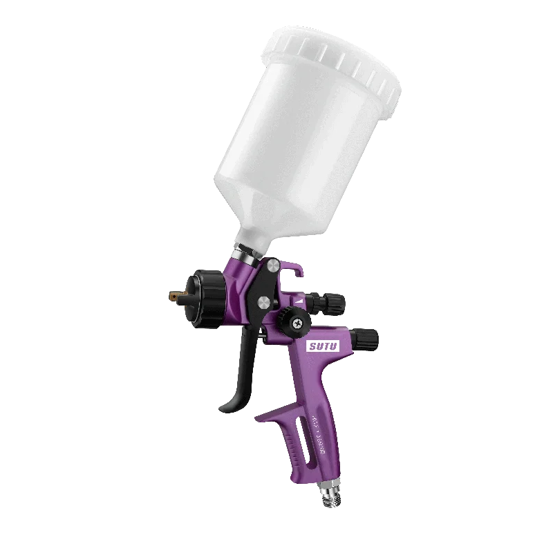 SUTU Spray Guns Car/Furniture 1.3MM Nozzle Paint Spray Gun High Atomization Air Tools Oil Paint Repair Guns Painting Airbrush 