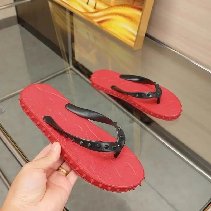 2025 Summer New Men's and Women's Fashionable Flip Flops, Casual Lightweight and Non Slip Slippers