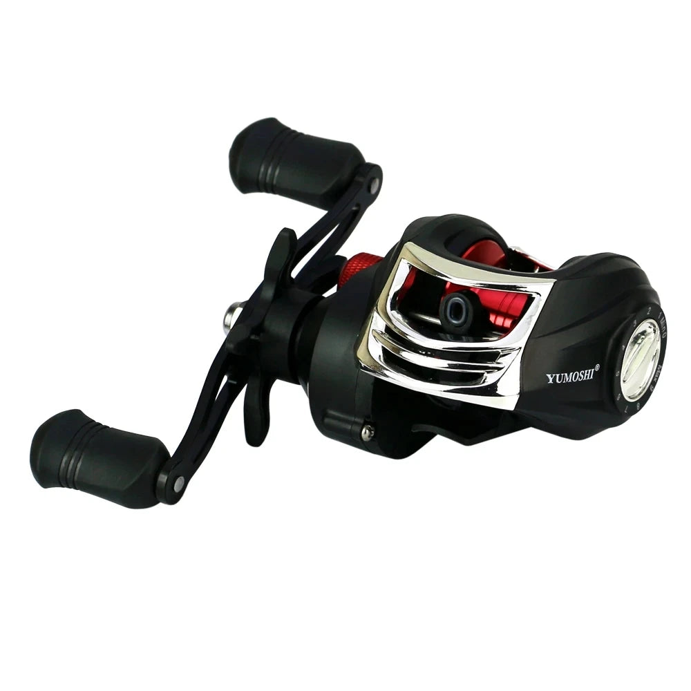 Bait Casting Reel Magnetic Brake System Reel 10KG Max Drag 7.2:1 High Speed Fishing Reel Fishing Accessories Metal Fishing Wheel