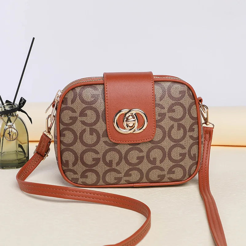 New Women Leather Shoulder Large Capacity Single Shoulder Straddle Bag multifunctional shoulder bag, daily use and travel