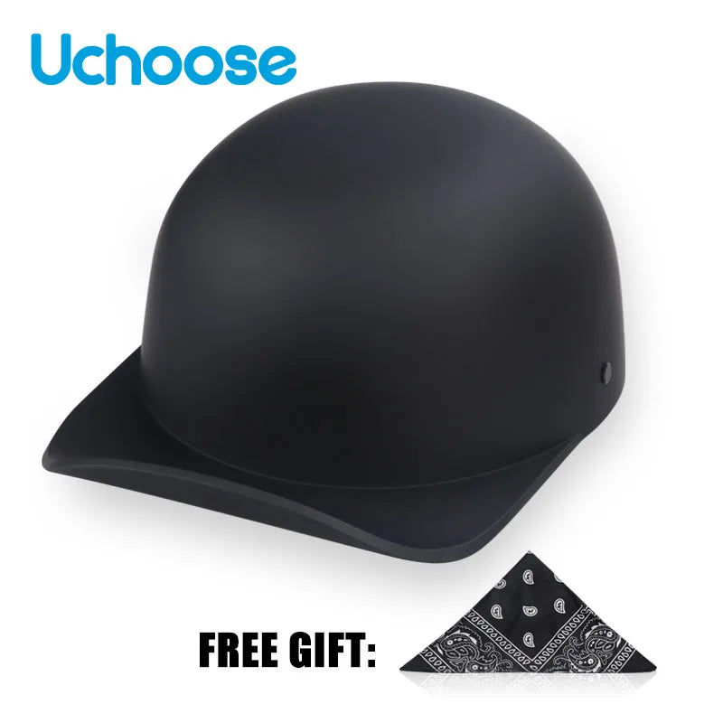 Uchoose Innovative Baseball Cap Magical Handsome Moto Off-road Vehicle Battery Car Helmet Suitable Giving A Veil Affordable