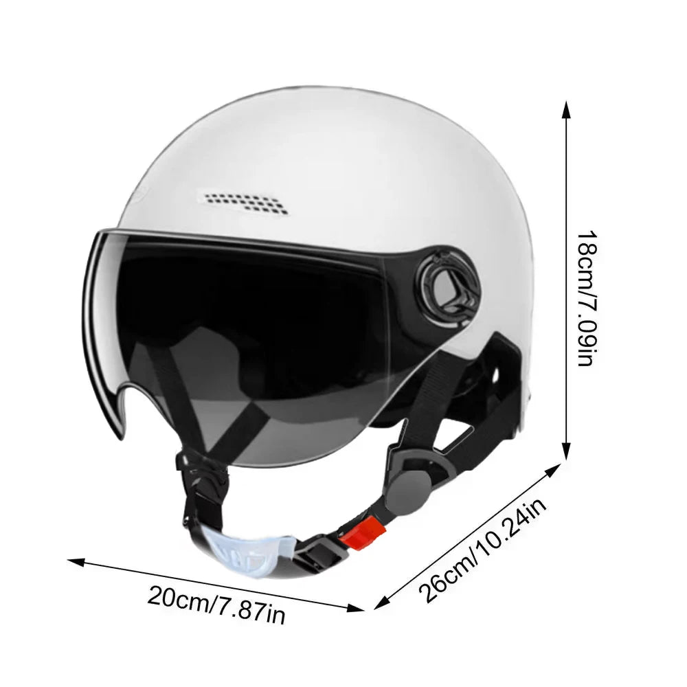 Motorcycle Helmet for Men Women Classic Retro Scooter Half Helmet Ultralight Cycling Helmet MTB Bike Bicycle Motorcycle Helmet