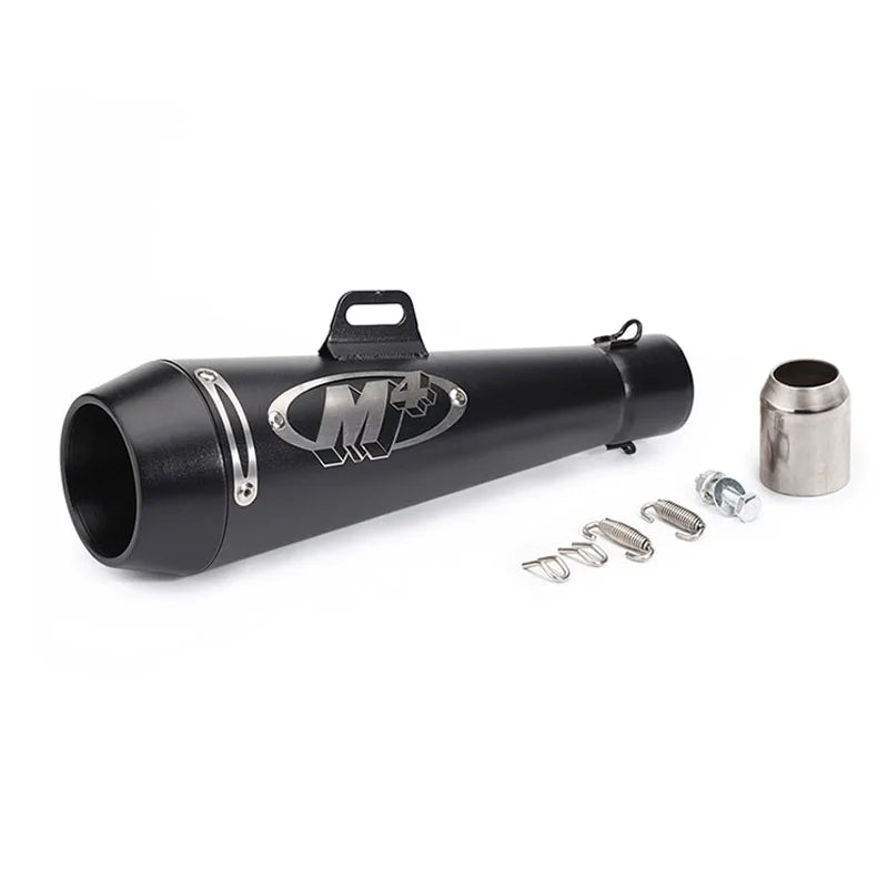 51MM Motorcycle Exhaust Pipe Escape GP Moto Pot Muffler Slip on For Scooter Motocross Dirt Bike Moto 300cc 600cc 1000cc