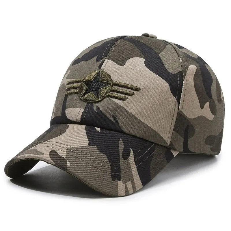 Sports Sun Protection Camouflage Cap Fashion Outdoor Sport Running Baseball Caps Spring and Summer Baseball Hat for Men Women