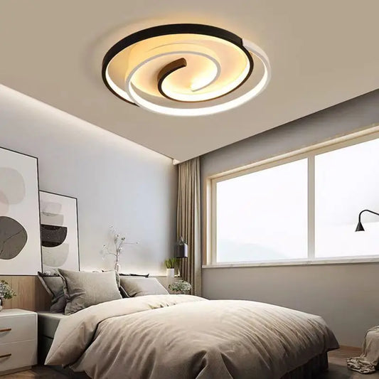 220V 230V Household LED Ceiling Lights Modern Living Room Bedroom Ceiling Light 40/50cm Simple Ceiling Lamp Low Floor Lighting