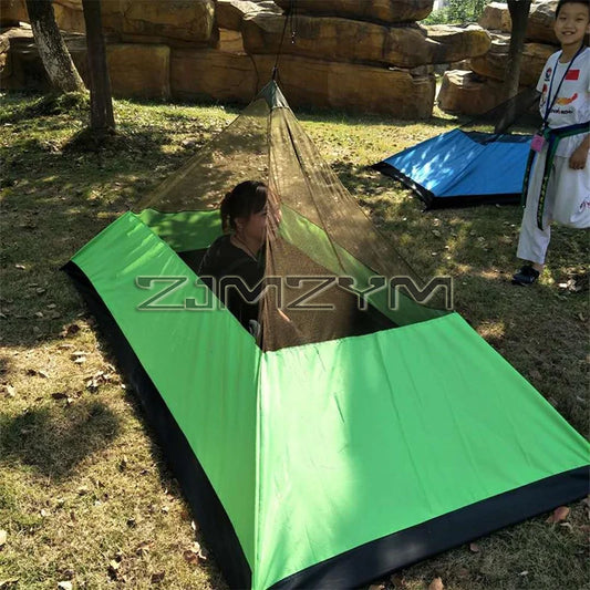 Hanging Inner Tent 1-2 Person Outdoor Camping Tent Anti Mosquito Net Breathable Summer Mesh Tent 220*150*100cm