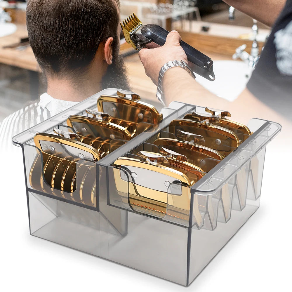 Universal Hair Clipper Storage Box Limited Position Comb Storage Rack Style Hair Clipper Accessories Salon Hair Clipper Tools
