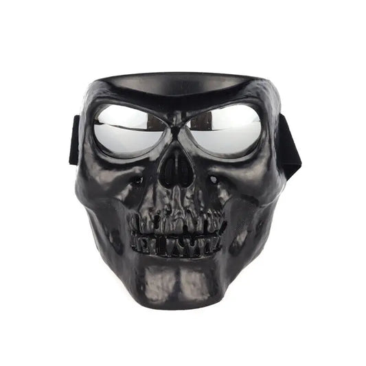 Dirt Bike Racing ATV Racing Halloween Eyewear Shield Skull Face Mask For Eyewear Motorbike
