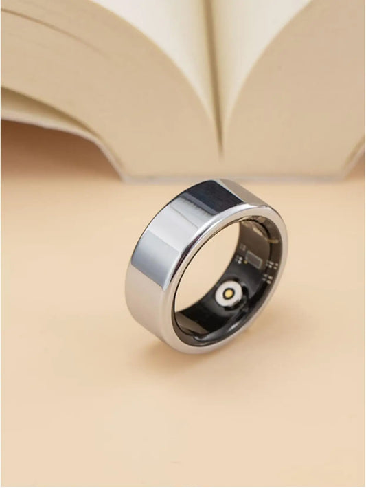 Amovan Nova Smart Ring Premium Quality AI Analysis GPS Sports Mode Heart Rate Blood Oxygen Stress Sleep Temperature Monitor