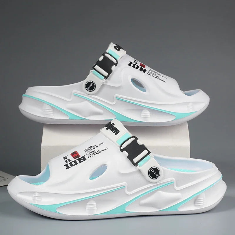 Summer Men's Outdoor Sandals Beach Slippers Comfortable Soft Clogs Men Casual Shoes Women Garden Water Shoes Men Beach Sandals