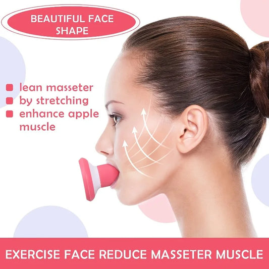 Fitness Jawline Shaper Face Workout Mouth Exerciser Facial Muscle Massager Eliminate Facial Wrinkles Physiotherapy Health Gym
