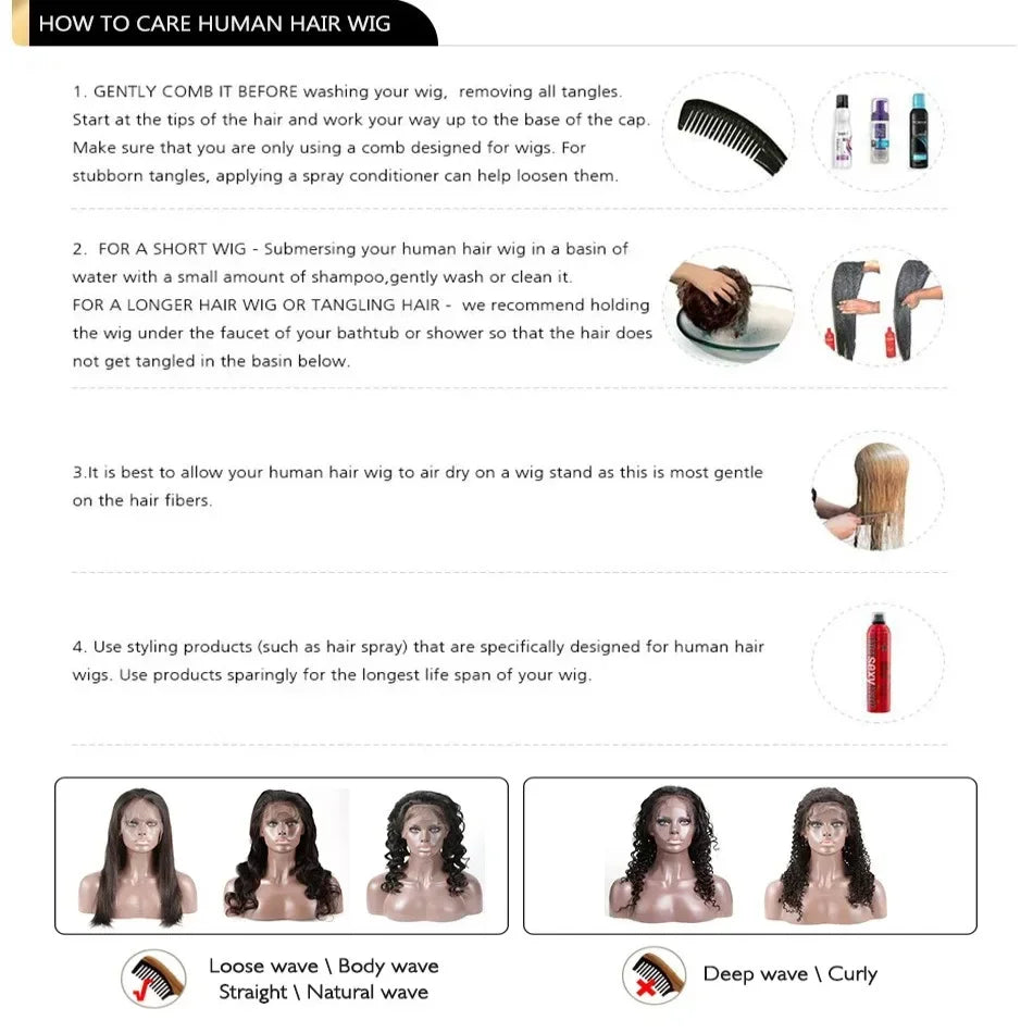 Glueless Wigs Human Hair Pre Plucked Pre Cut Wear and Go 5X5 HD Lace Closure Bob Wig Straight Short Bob Wig Human Hair for Women