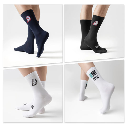 ROCKBROS Cycling Socks Breathable nylon Non-damp Socks Skin-friendly Bike Sport Socks Outdoor Moisture-absorbing Socks