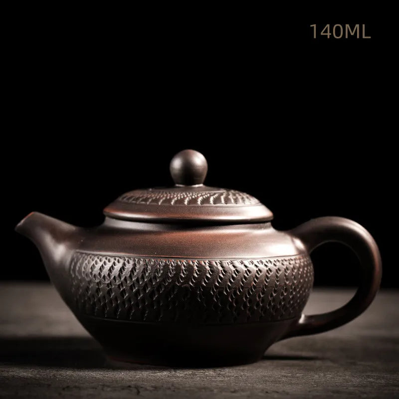 Jianshui Purple Pottery Pot Ceramic Kung Fu Teapot Tea Kettle Handmade Teapot Tea Maker Tea Set Small Teapot Teawater Sets