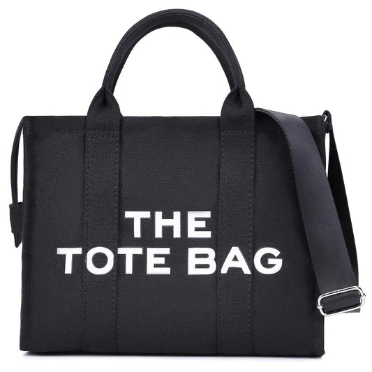 THE TOTE BAG Designer Fashion Handbag Shoulder Strap Crossbody Handbag Adjustable Large Capacity Canvas Women's Bag