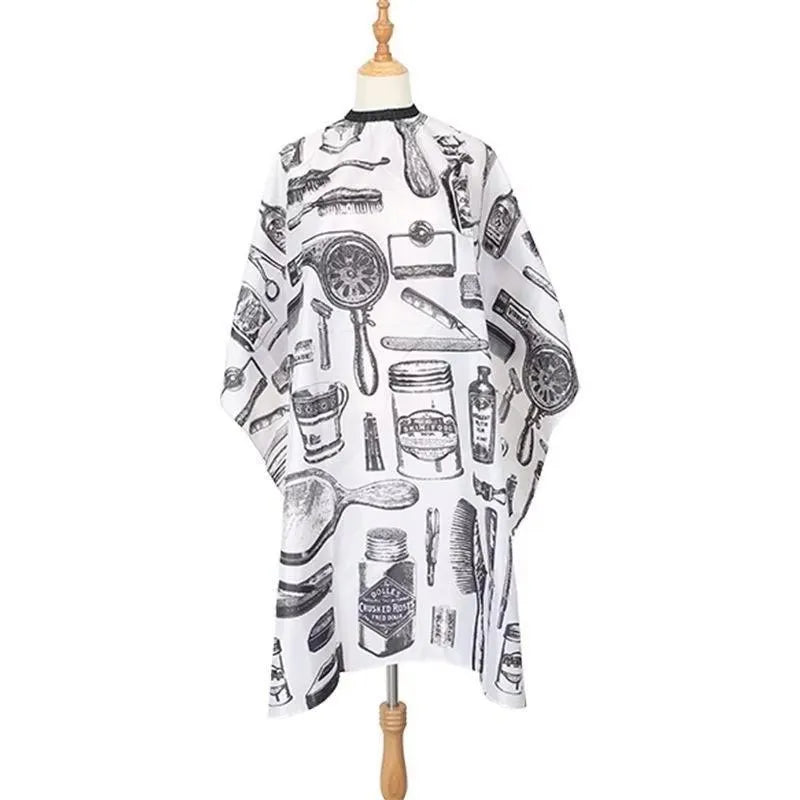 1PCS Professional Hair Cutting Apron Salon Barber Cape Hair Cutting Waterproof Cloth Hair Cutting Apron Barber Accessories