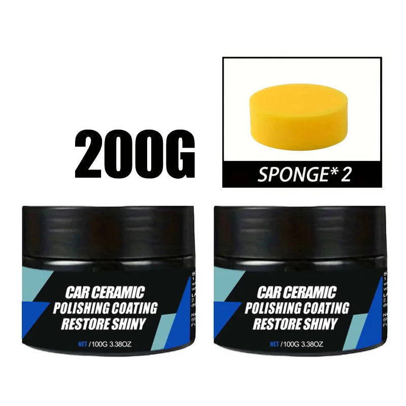 Ceramic Nano Polish Wax for Car Paint Scratch Repair Coating Plated Crystal Hydrophobic Polishing Paint Liquid Car Polishing Wax
