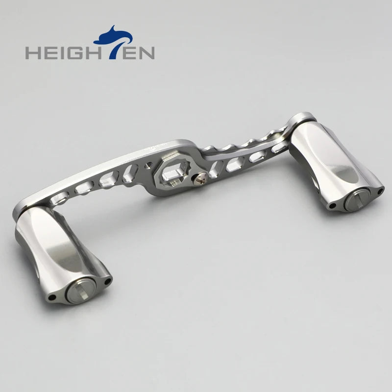 HEIGHTEN Baitcasting Reel Mod Kit Double Handle Center Distance 95mm +Diameter 21mm Knobs Lure Fishing Modification Accessories