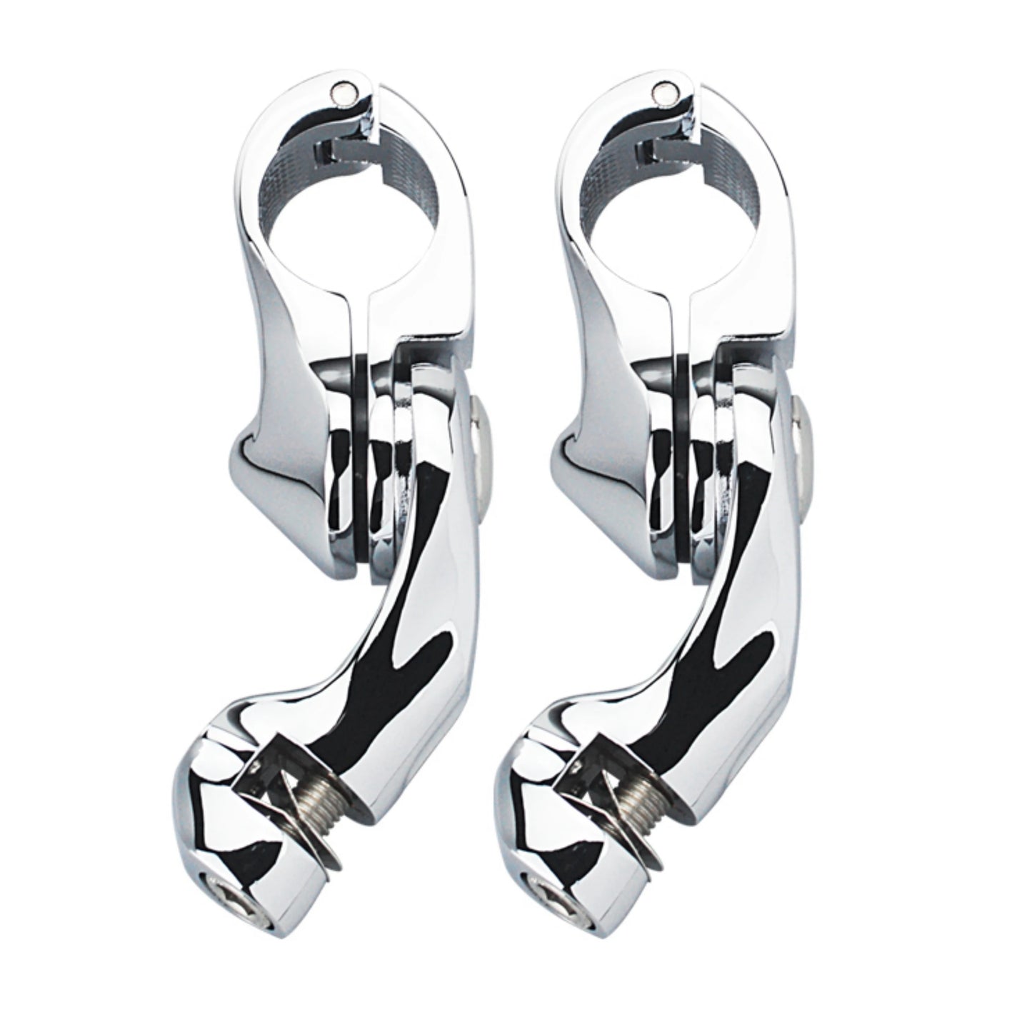 1.25" Motorcycle Engine Guard Highway Pegs Footpeg For Harley Honda Touring Sportster Davidson Road King Street Glide Low Rider