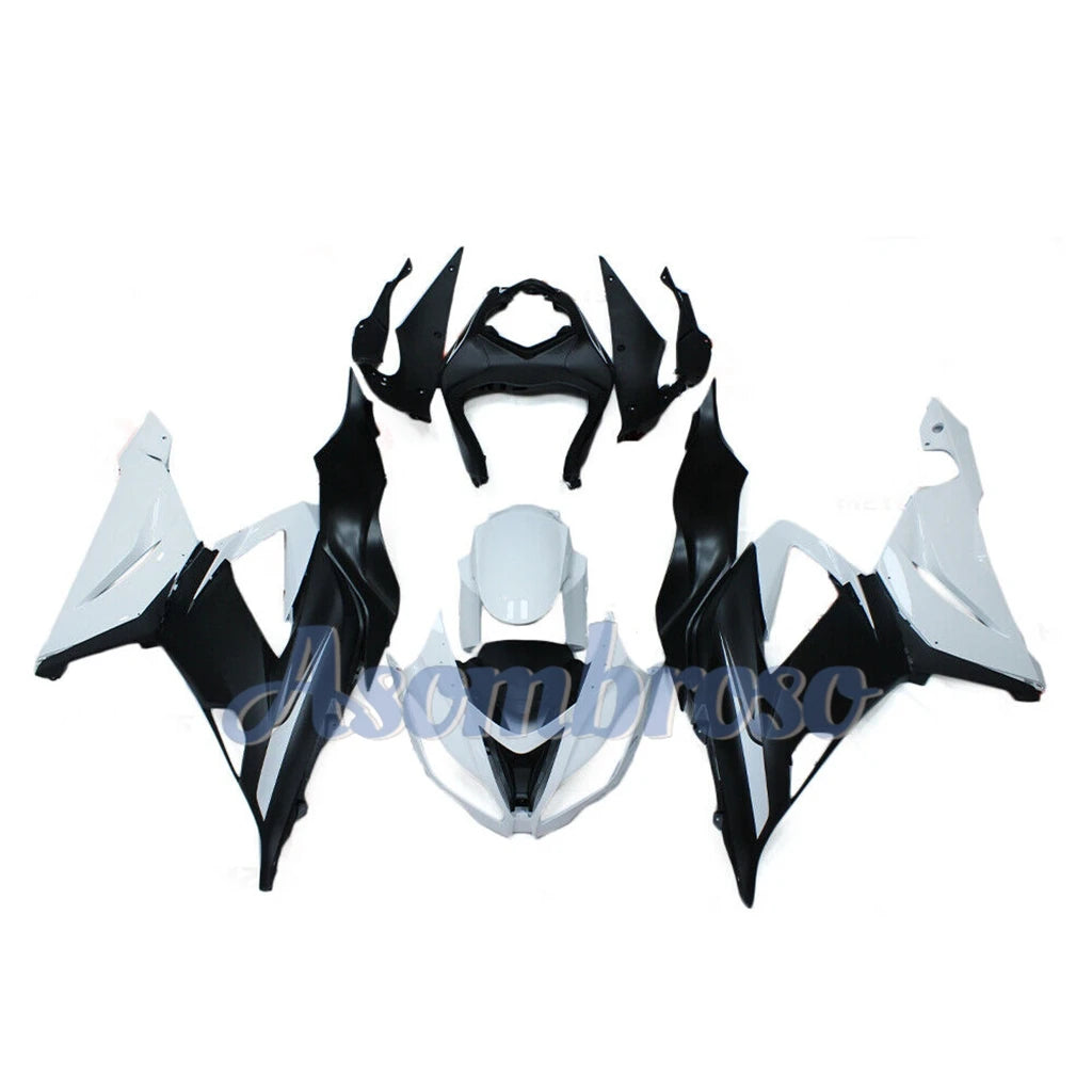 Motorcycle Aftermarket Fairing kit For Ninja ZX6R 2013 2014 2015 2016 2017 2018 ZX 6R 13-18 ZX-6R white black body cover ZXMT