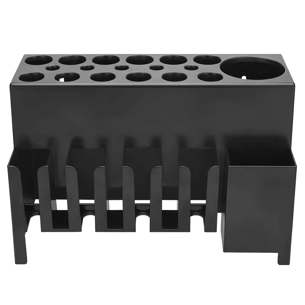Hair Styling Tools Storage Box For Beauty Scissors Electric Clipper Comb Rack Salon Hairdressing Holder Desktop Case