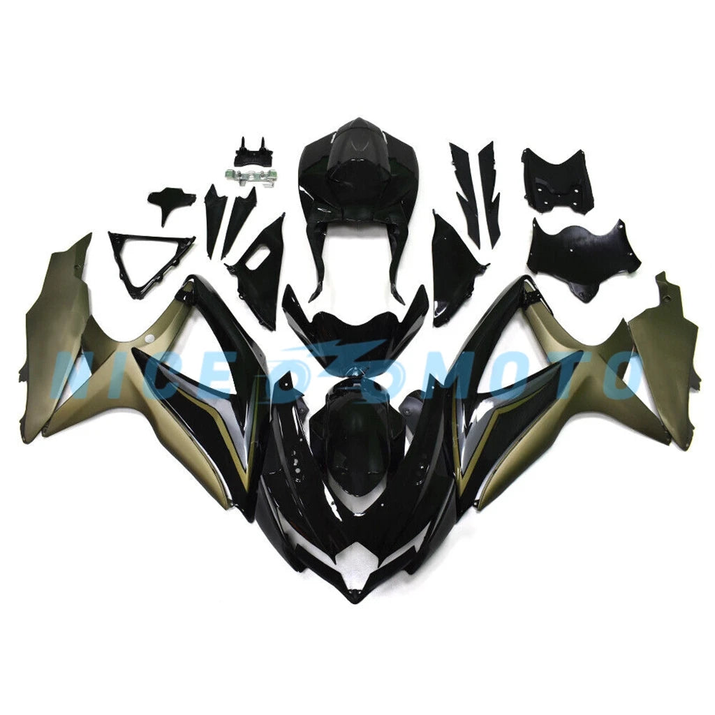 ABS Plastic Motorcycle Fairing Kits Fit For GSXR 600 750 K8 K9 2008 2009 2010 GSXR600 GSXR750 Panel Kit