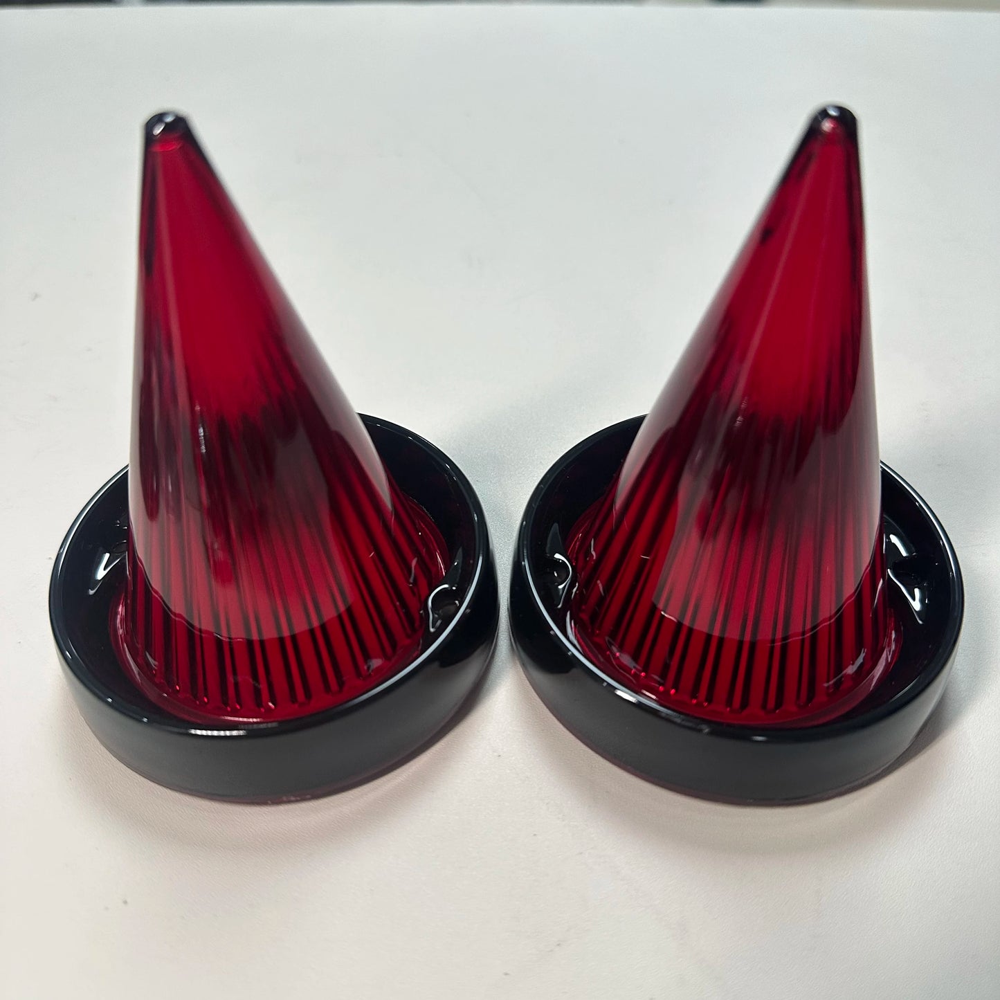 Pair Motorcycle Indicator Lens Cover Turn Signal Light Cap For Harley Touring Road Glide Road King Electra Tour Glide 1986-2021