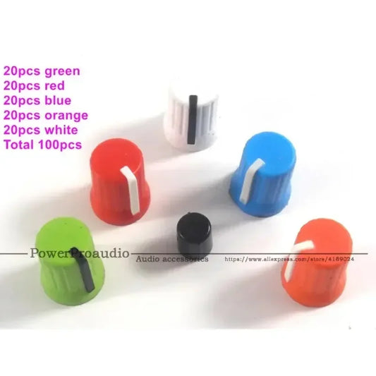 Pioneer DJ Rotator Knobs 100-Pack: Colorful DIY Controls for XDJ-RX/RZ/S9