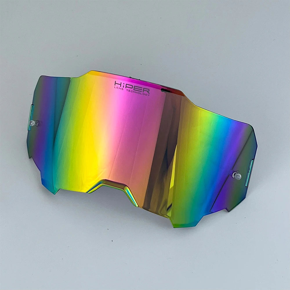 Lens for 100 Men Women Motocross Goggles Helmet MX Moto Dirt Bike ATV Ski Outdoor Sports Glass Scooter Goggles Mask Cycling