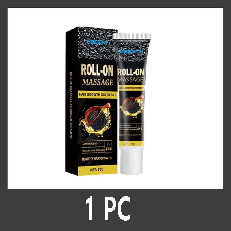 Herbal Anti-grey Hair Treatment Serum Cream White To Black Permanent Repair Natural Color Nourish Scalp Hair Care Products