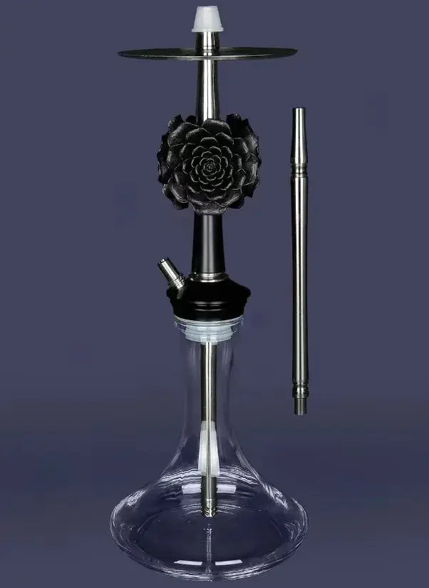 MOZE KVZE Grid ROSE Hookah Shisha Set Arabic Hookah Single Tube