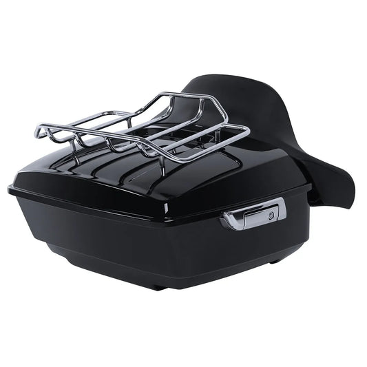 Motorcycle King Trunk Pad Plate Mount Rack For Harley Touring Road Glide Street Glide 2014-2025