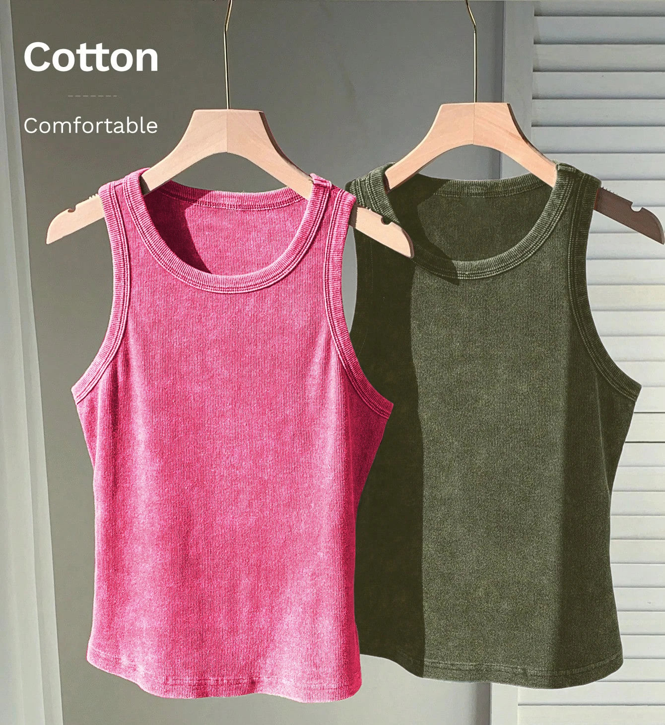 3PCS Set Cotton Camisole Vest Paired Summer Slim Fit Clothing Simple Versatile Basic Top Breathable Womens Korean Style Tops