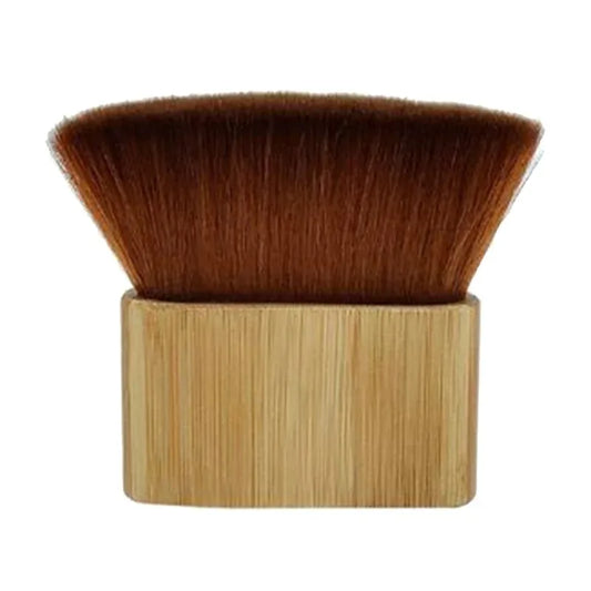 Barber Salon Hairdresser Hair Cutting Neck Duster Soft Brush with Wooden Handle,Special for real hair wigs