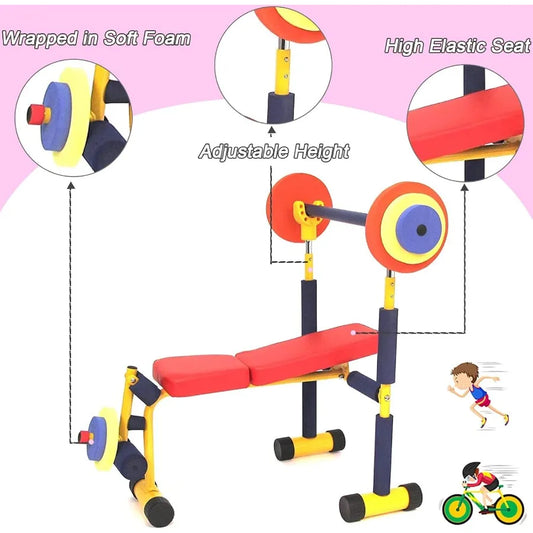 Fitness Exercise Equipment for 's Workout Bike with Adjustable Treadmill Durable Easy to Install Ideal for Home Use Promotes Ph
