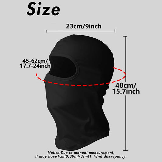 Balaclava Cycling Face Mask - Windproof Dustproof Multifunctional Headscarf Scarf Unisex Fashion Multi-Color for Motorcycle Fish