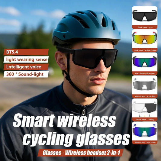 QY-Pro1 Bluetooth Smart Glasses AI Intelligent Translation Sunglasses Voice Remote Control Music Eyewear Waterproof Eyeglasses
