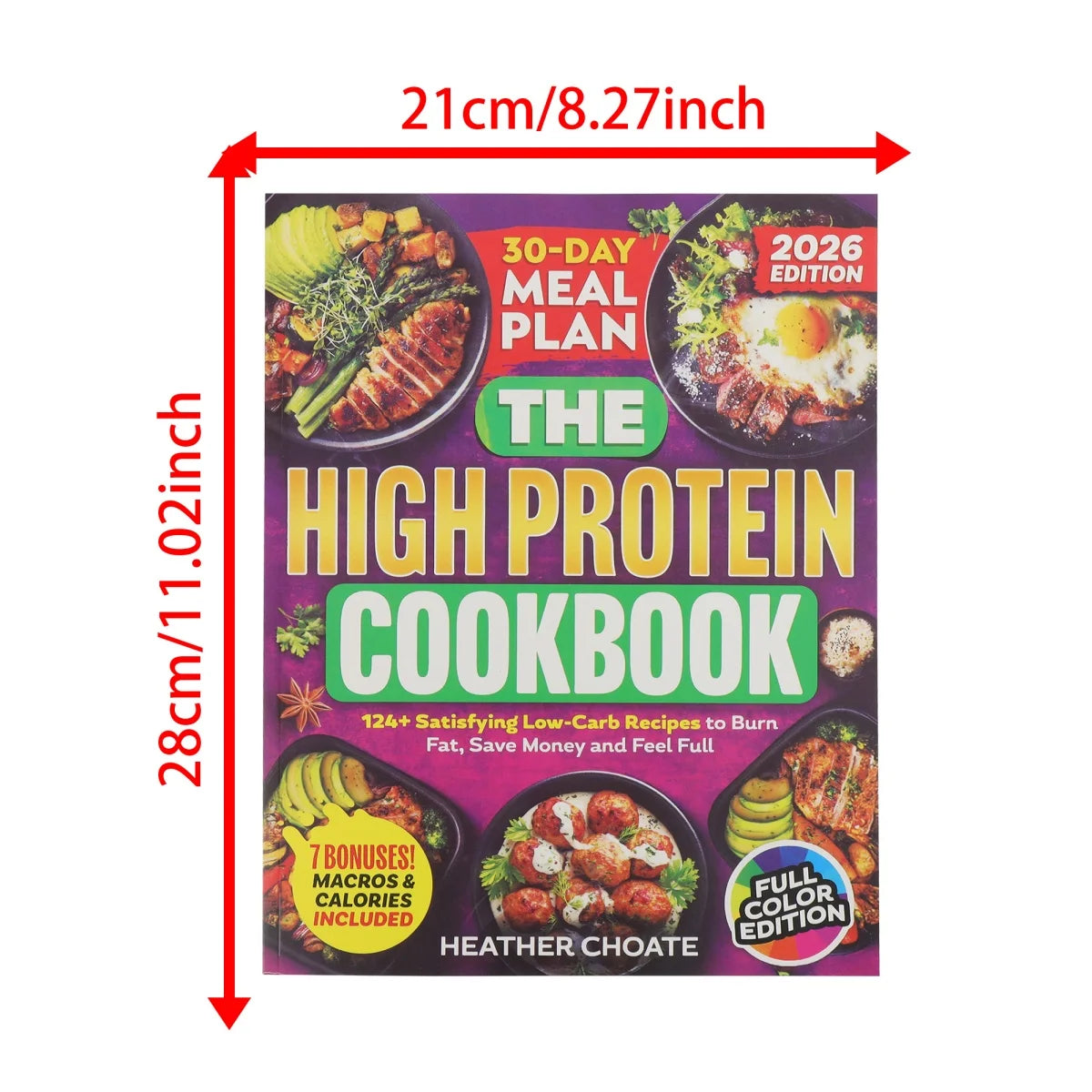 High Protein Cookbook-Flavorful Recipes to Power Your Body, Support Muscle Tone, Keep Mealtime Both Nutritious and Enjoyable Eve