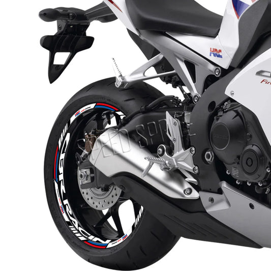 Reflective Wheel Sticker Rim Strips Tape Hub Decal Accessories For Honda HRC CBR650R cbr 600 rr CBR 600 F4 f4i CBR1000RR 250r