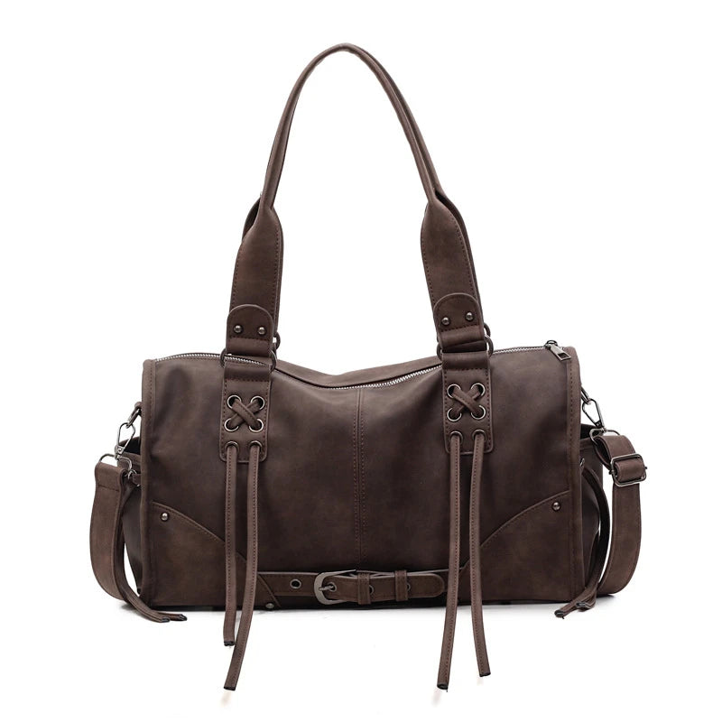 Nylon Women's Commuter Tote Bag Minimalist Large-capacity Tote Bag Ladies Multi-layer Waterproof Computer Shoulder Nylon Handbag