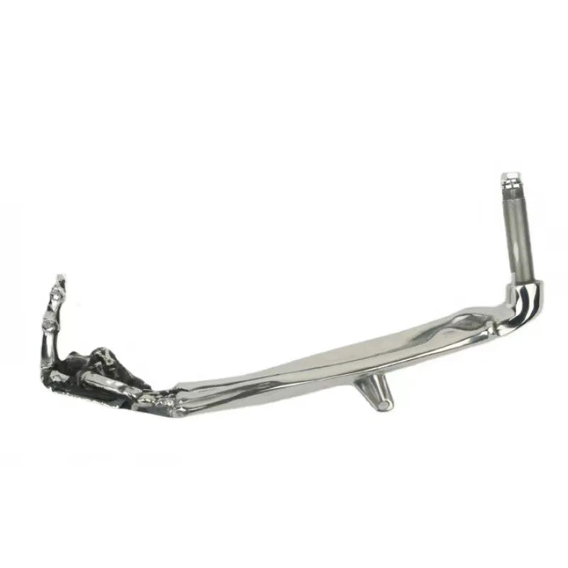 New Creative Metal Motorcycle Bracket Motorcycle Kicklands Funny Vertical Middle Finger