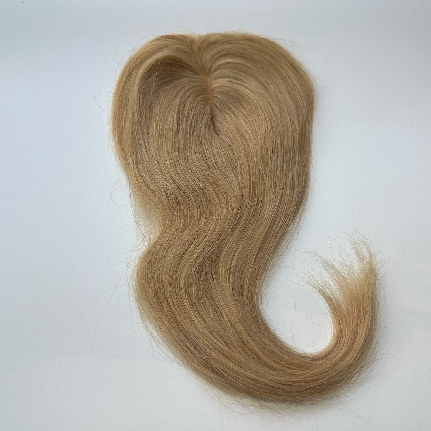 Lace Front Topper For Women Human Hair With Pre-Cut Bangs & Middle Part | 10x12cm 12inch Easy To Wear Wig