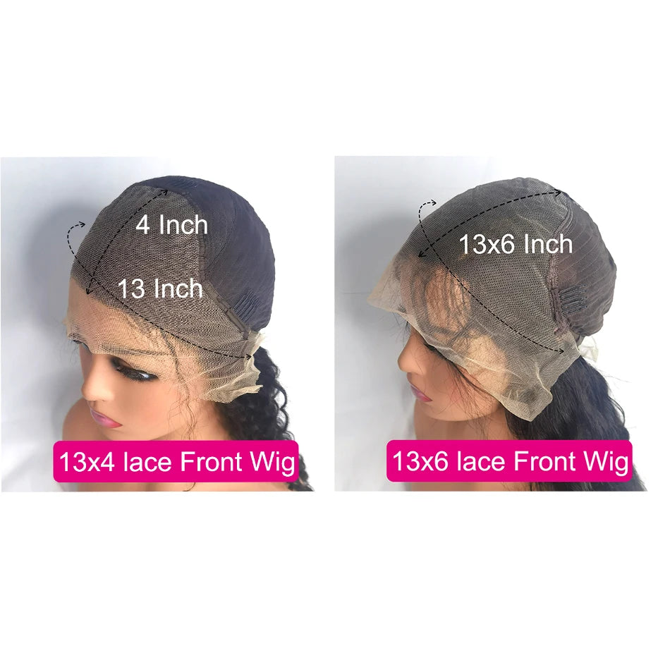 13x4 13x6 HD Transparent Bone Straight Lace Front Wigs 40 42 Inch 250 Density Brazilian Human Hair Wigs For Women