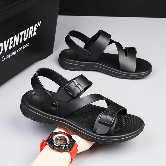 Men's and Women's Sandals New Summer Non-Slip Lightweight Slippers Casual Dual-Use Outdoor Beach Shoes