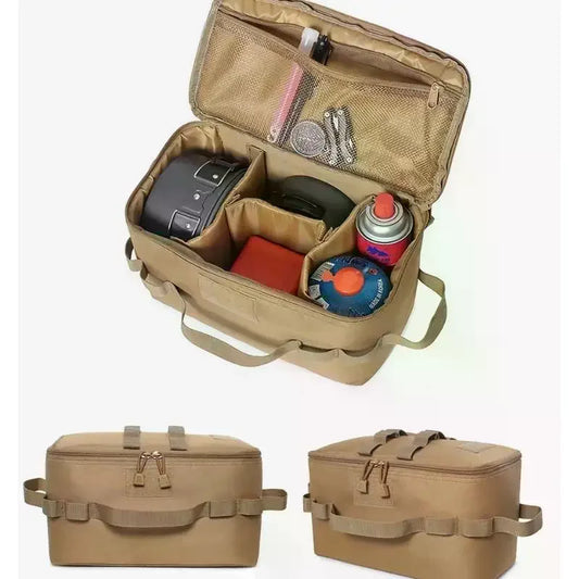 Outdoor Large Capacity Camping Bag Lightweight Storage Bag Portable Handbag Picnic Bag Cookware Utensils Tools Bags