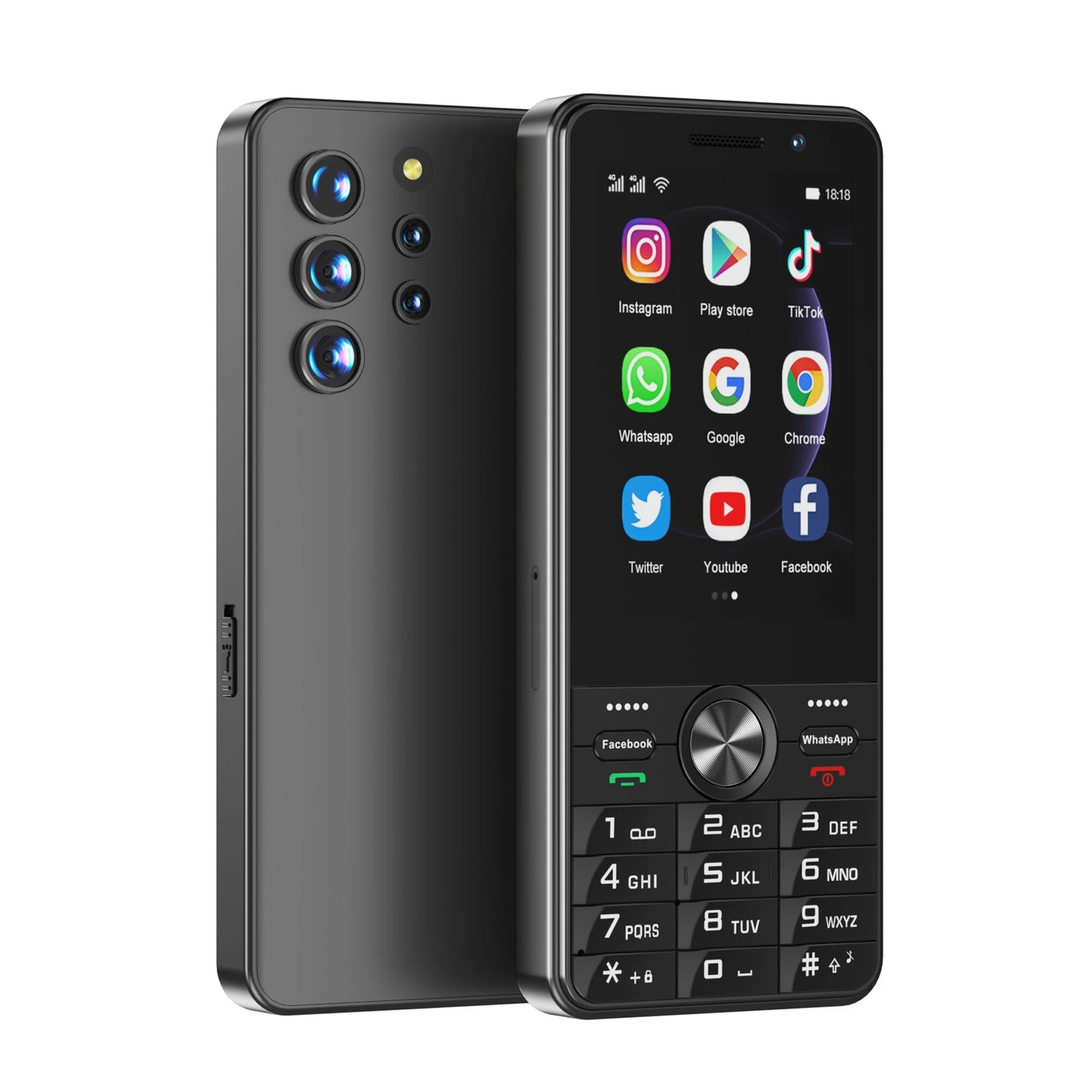 SERVO F25 PRO Android Smartphone 4G LTE 3.5" Touch Screen 2GB+16GB Play Store GPS FM Radio Button Smart Phones Dual SIM Standby